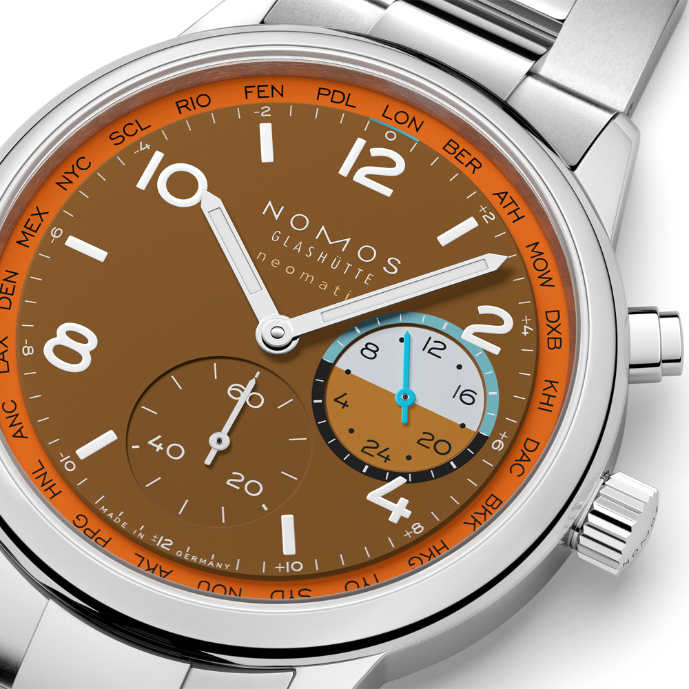 Nomos Club Sport Neomatik Worldtimer Canyon Limited Edition