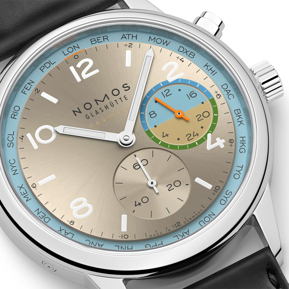 Nomos Club Sport Neomatik Worldtimer Roam Limited Edition