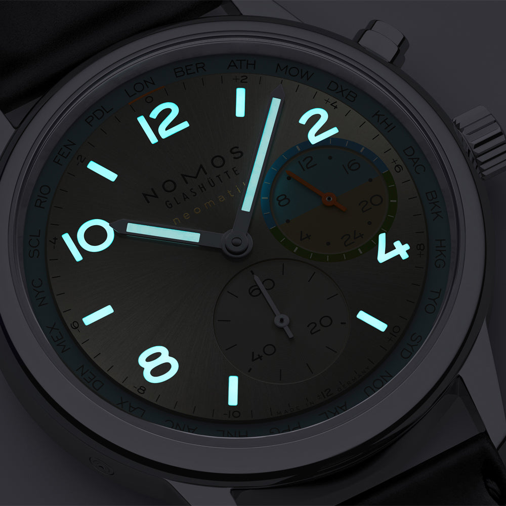 Nomos Club Sport Neomatik Worldtimer Roam Limited Edition