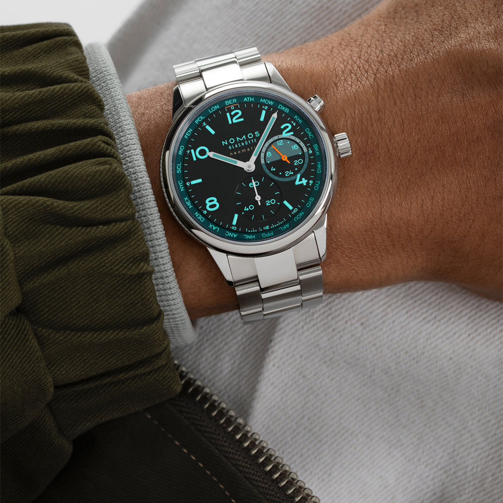 Nomos Club Sport Neomatik Worldtimer Trace Limited Edition