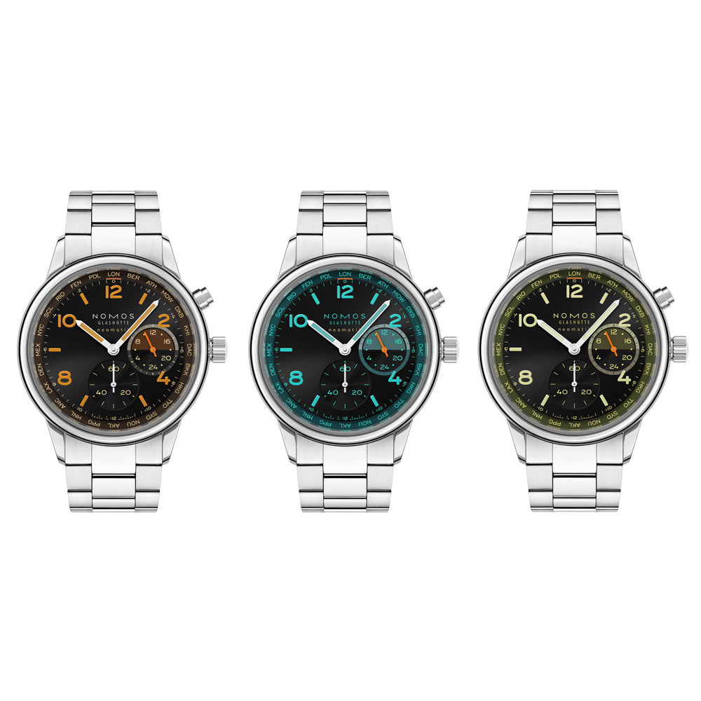 Nomos Club Sport Neomatik Worldtimer Grid Limited Edition