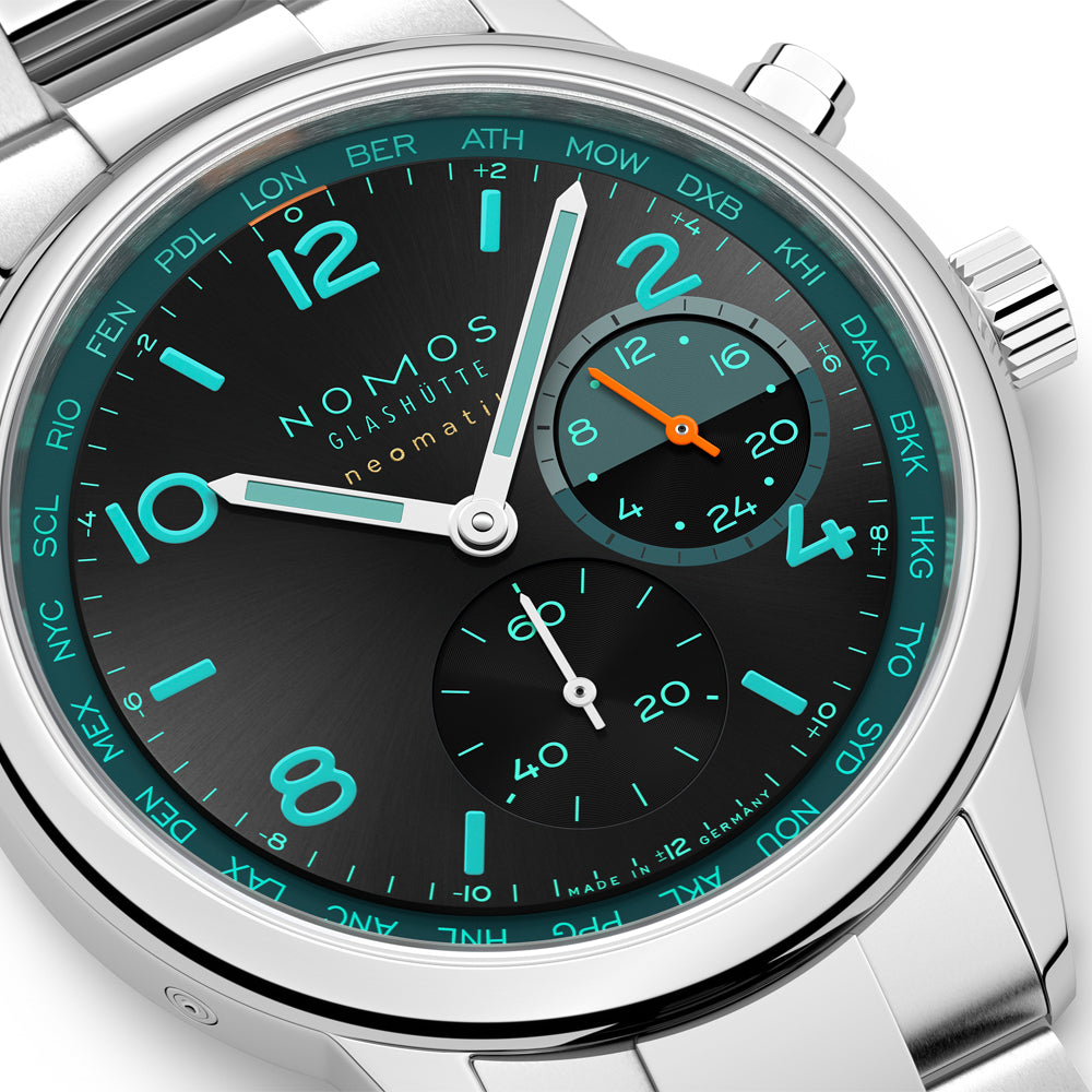 Nomos Club Sport Neomatik Worldtimer Trace Limited Edition