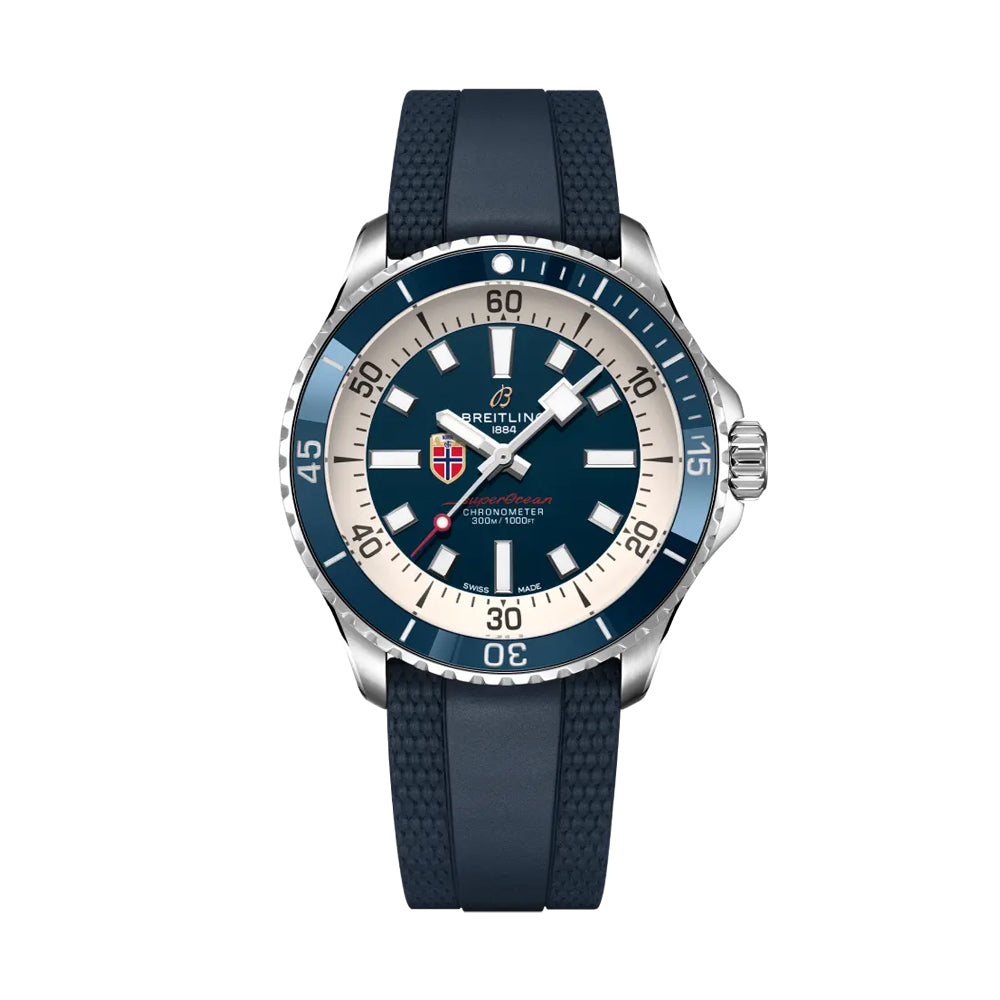 Breitling Superocean Automatic 42 NFF - Norges Fotballforbund Limited Edition - UTSOLGT
